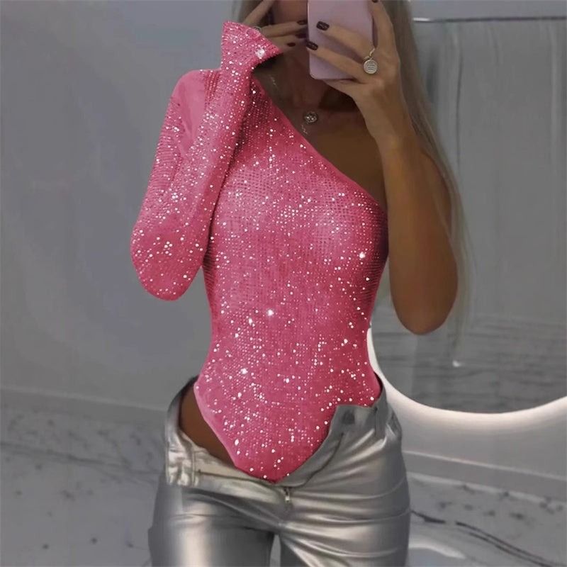 Luna - GlitterGlow Bodysuit